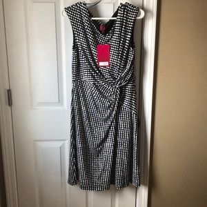 Black and white dress